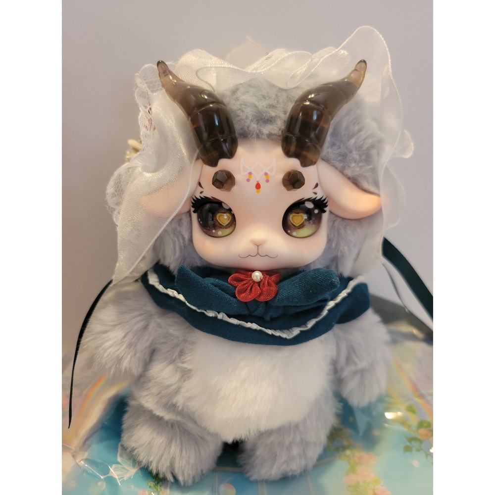 Fecoco Victorian Sheep Indigo Rose Fantasy Blind Box Confirmed Art Plush Figure